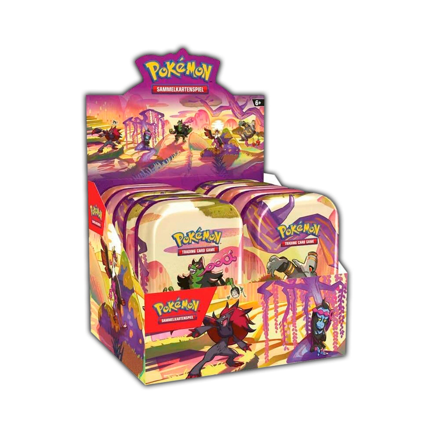 Pokémon Sammelkartenspiel: 10er Mini-Tin Display - Nebel der Sagen (DE)