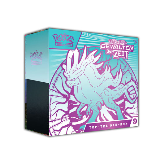 Pokémon Sammelkartenspiel: Top-Trainer-Box, verschiedene Stile - Gewalten der Zeit (DE)