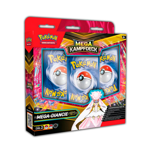 Pokémon Sammelkartenspiel: Mega-Kampfdeck, verschiedene Stile (DE)