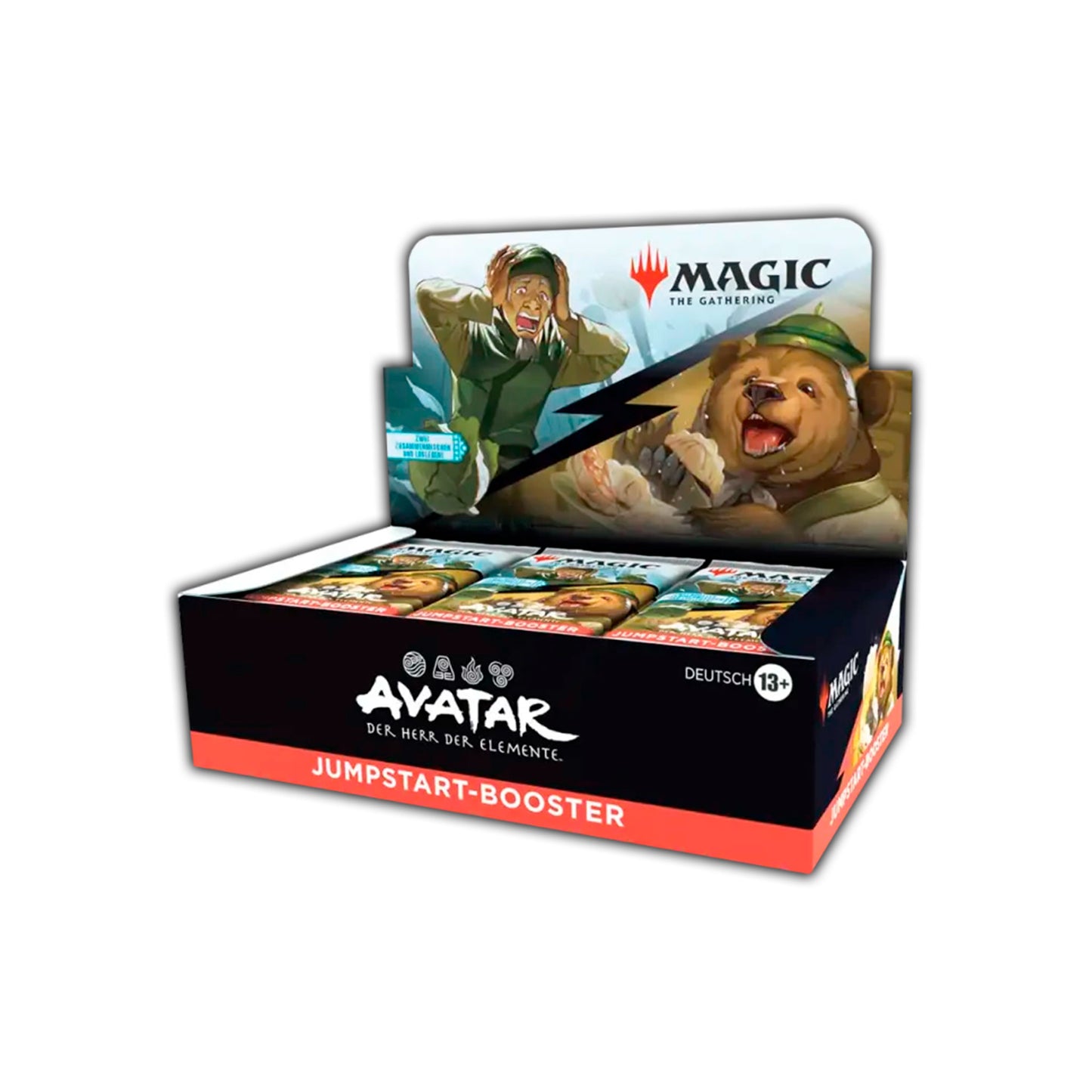 Magic: The Gathering Sammelkartenspiel: 24er Jumpstart-Booster Display - Avatar: Der Herr der Elemente (DE) - VORBESTELLUNG (21. November 2025)