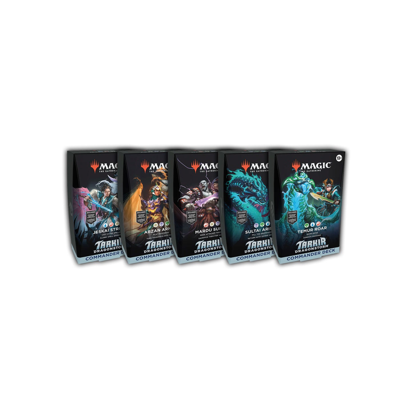 Magic: The Gathering TCG: Commander Deck - Tarkir Dragonstorm, verschiedene Auswahl (EN)
