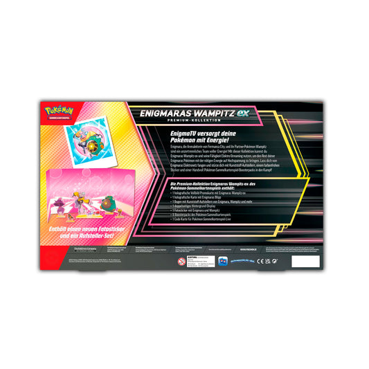 Pokémon Sammelkartenspiel: Premium-Kollektion - Enigmaras Wampitz-ex (DE)