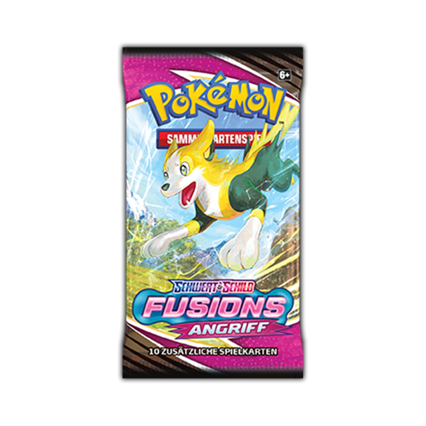 Pokémon Sammelkartenspiel: Booster Pack, zufällige Motivauswahl - Fusionsangriff (DE)
