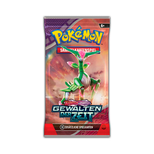 Pokémon Sammelkartenspiel: Booster Pack, zufällige Motivauswahl - Gewalten der Zeit (DE)