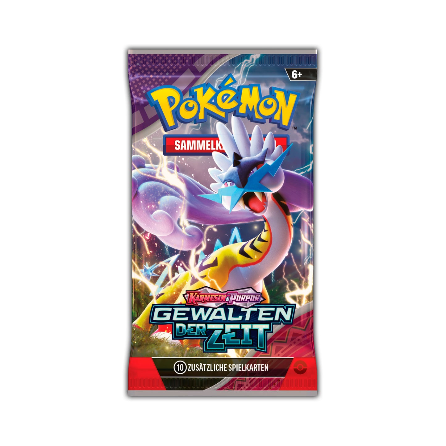 Pokémon Sammelkartenspiel: Booster Pack, zufällige Motivauswahl - Gewalten der Zeit (DE)