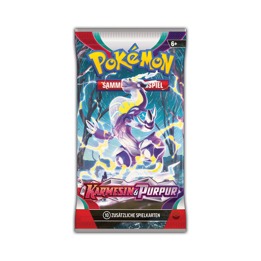 Pokémon Sammelkartenspiel Booster Pack - Karmesin & Purpur 🇩🇪