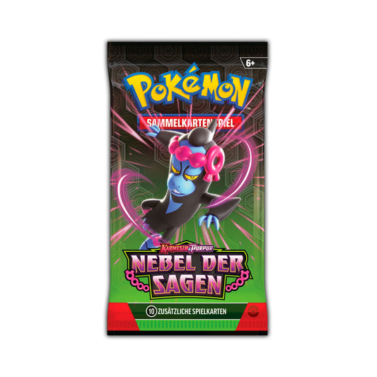 Pokémon Sammelkartenspiel: Booster Pack, zufällige Motivauswahl - Nebel der Sagen (DE)