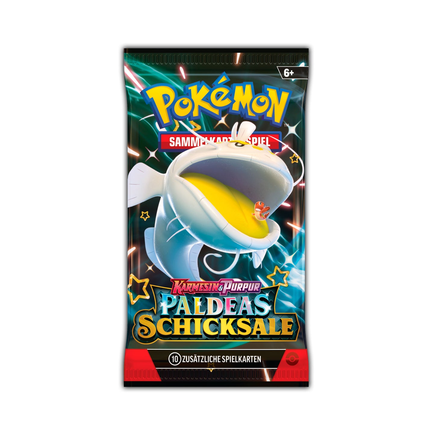 Pokémon Sammelkartenspiel: Booster Pack, zufällige Motivauswahl - Paldeas Schicksale (DE)