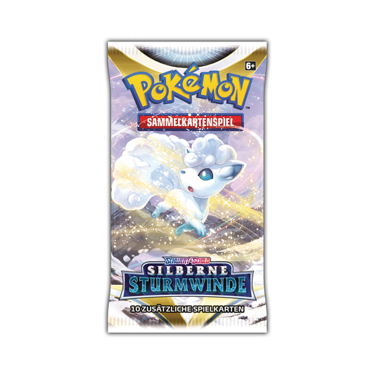 Pokémon Sammelkartenspiel Booster Pack - Silberne Sturmwinde 🇩🇪