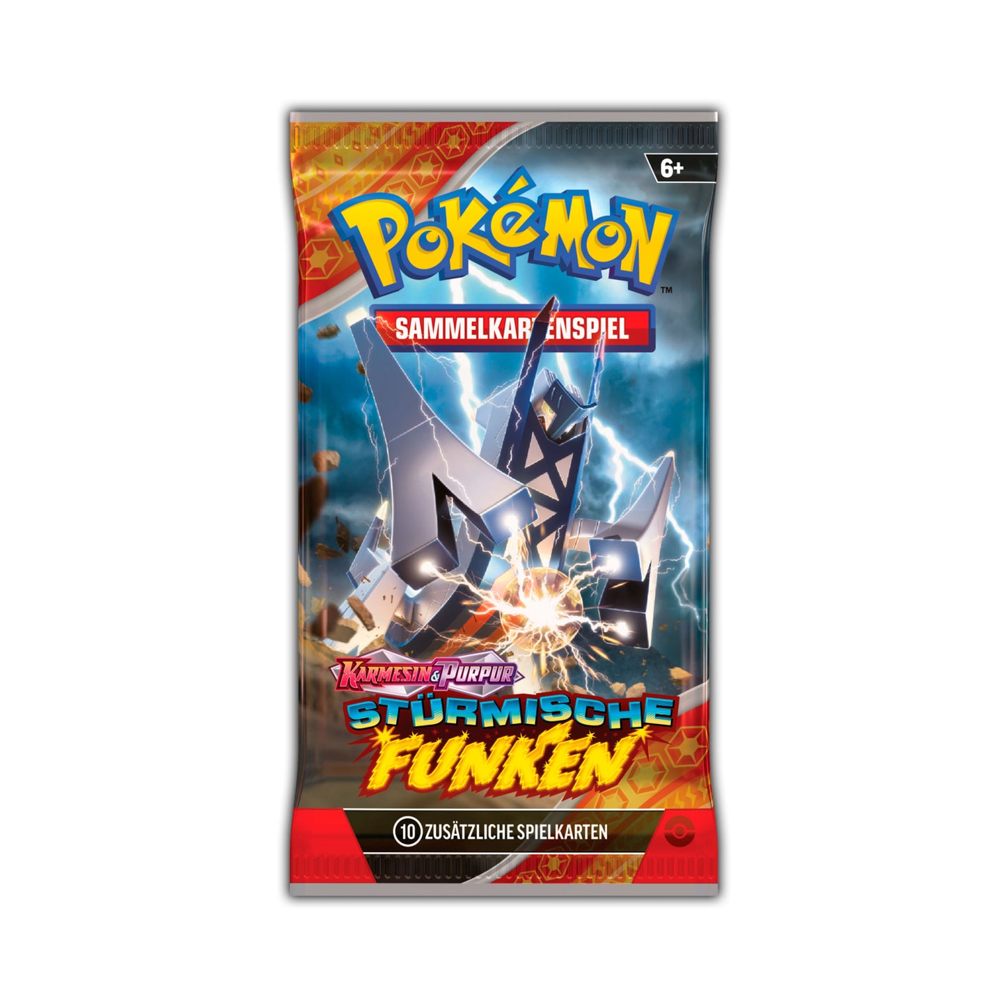 Pokémon Sammelkartenspiel: Booster Pack, zufällige Motivauswahl - Stürmische Funken (DE)