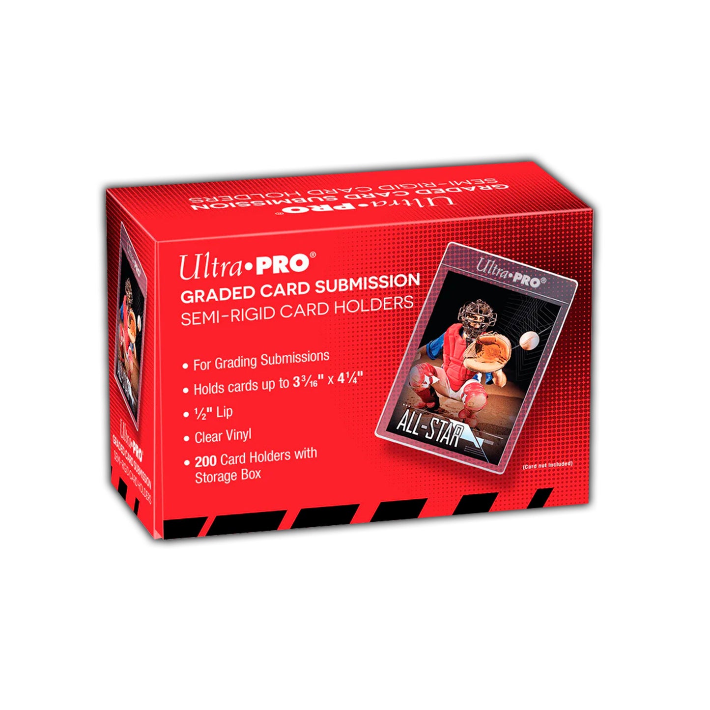 Ultra·PRO 1/2" Lip Semi-Rigid Tall Card Holders (200 Stk)