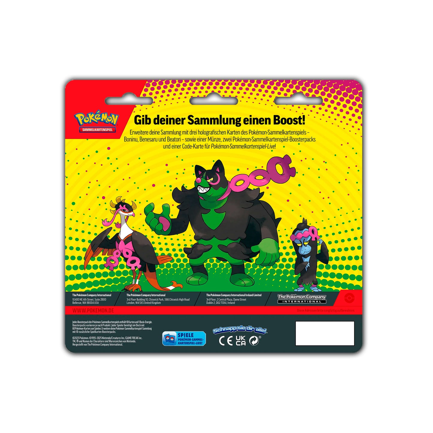 Pokémon Sammelkartenspiel: Enhanced 2-Pack Blister März 2025 (DE)