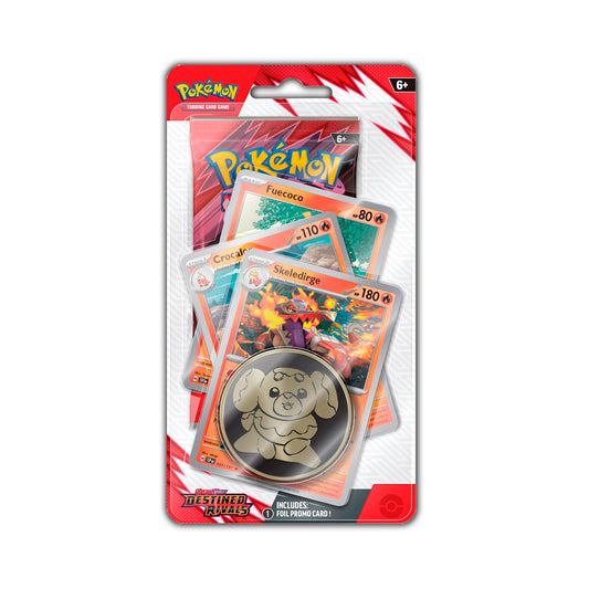Pokémon TCG: Premium Checklane Blister, verschiedene Stile - Destined Rivals (EN)