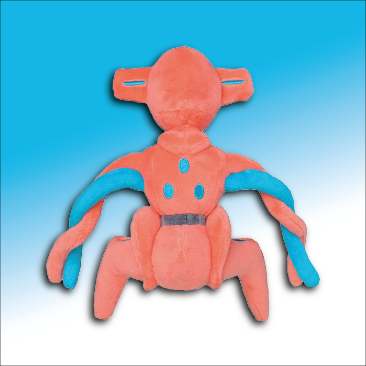 Deoxys (Normalform) - Pokémon Center Original fit-Plüsch Nr. 0386