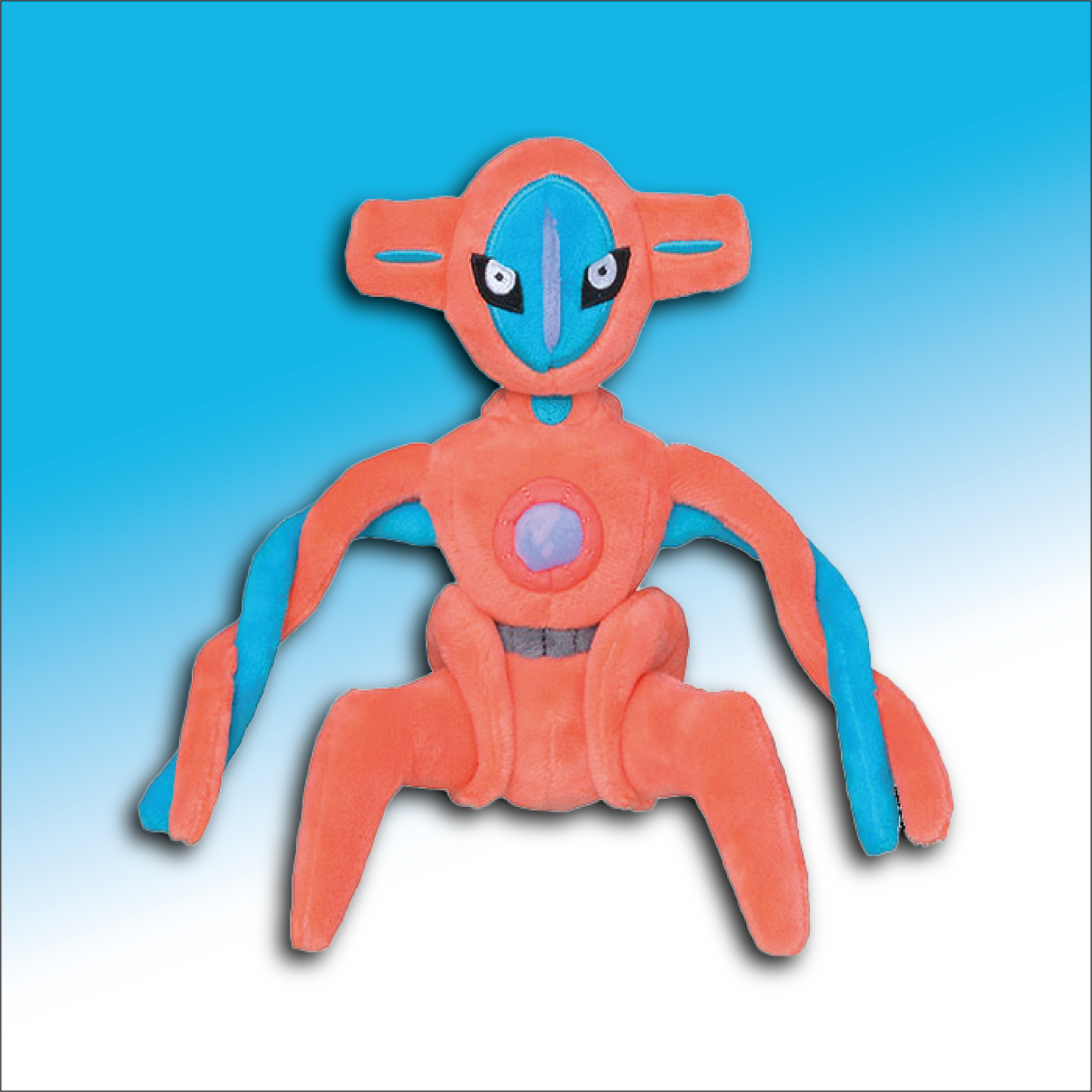 Deoxys (Normalform) - Pokémon Center Original fit-Plüsch Nr. 0386