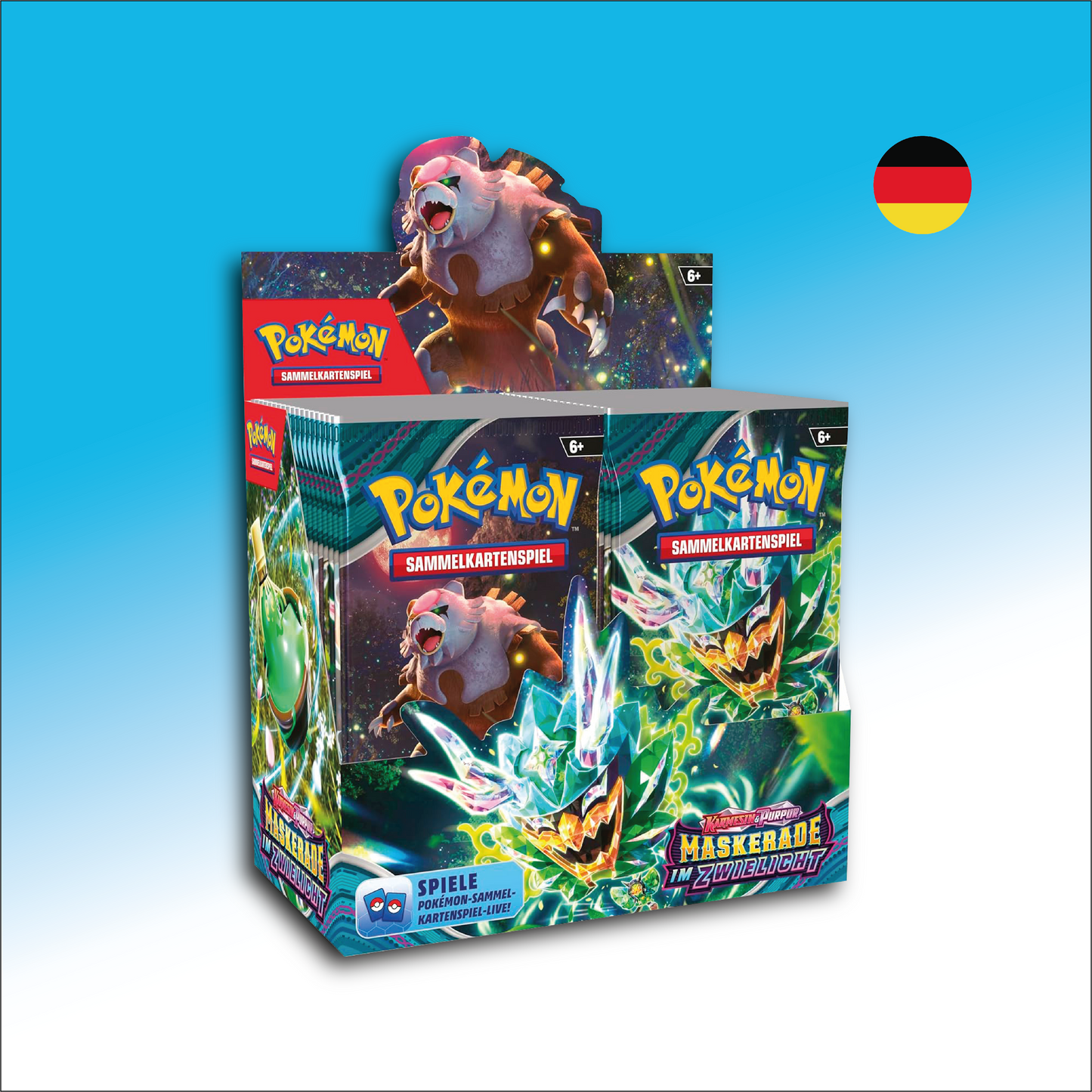 Pokémon Sammelkartenspiel 36er Booster Display - KP06 Maskerade im Zwielicht DE