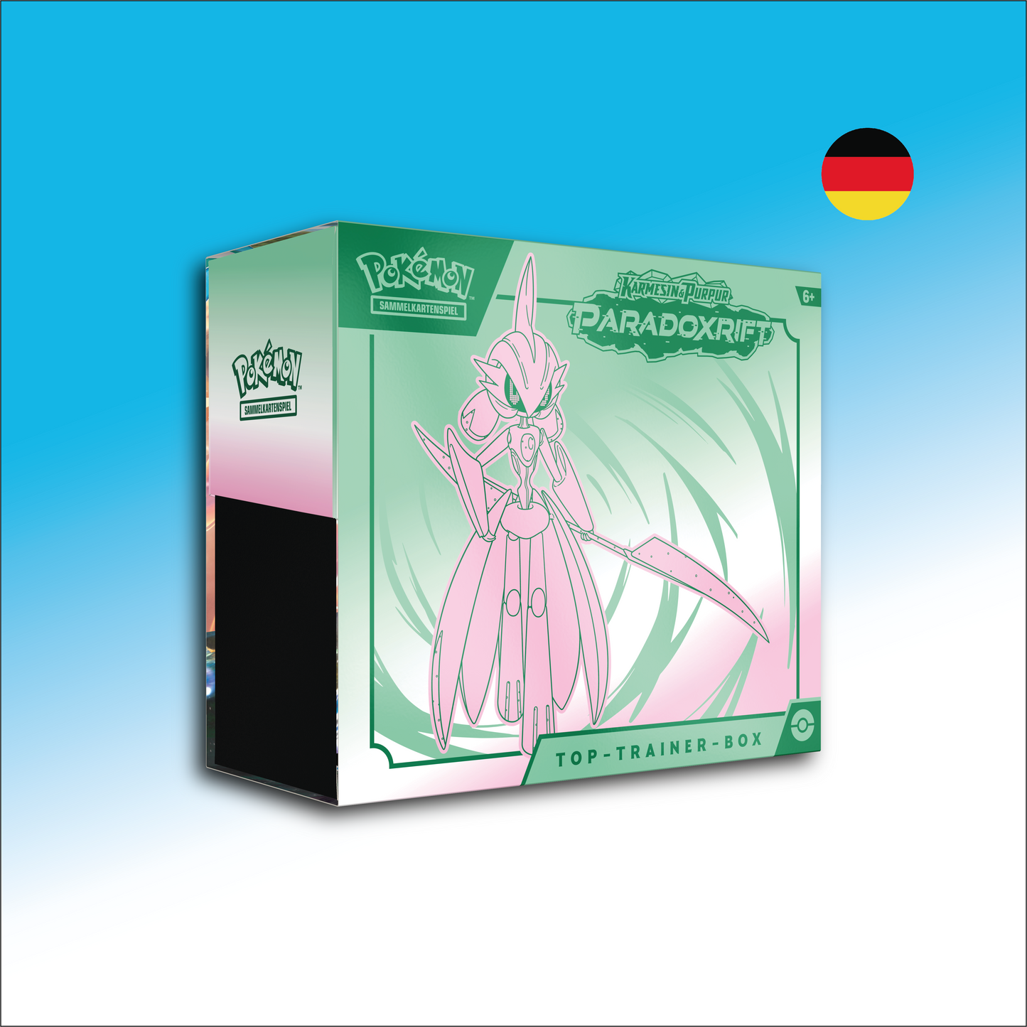 Pokémon Sammelkartenspiel Top-Trainer-Box, verschiedene Stile - Paradoxrift DE