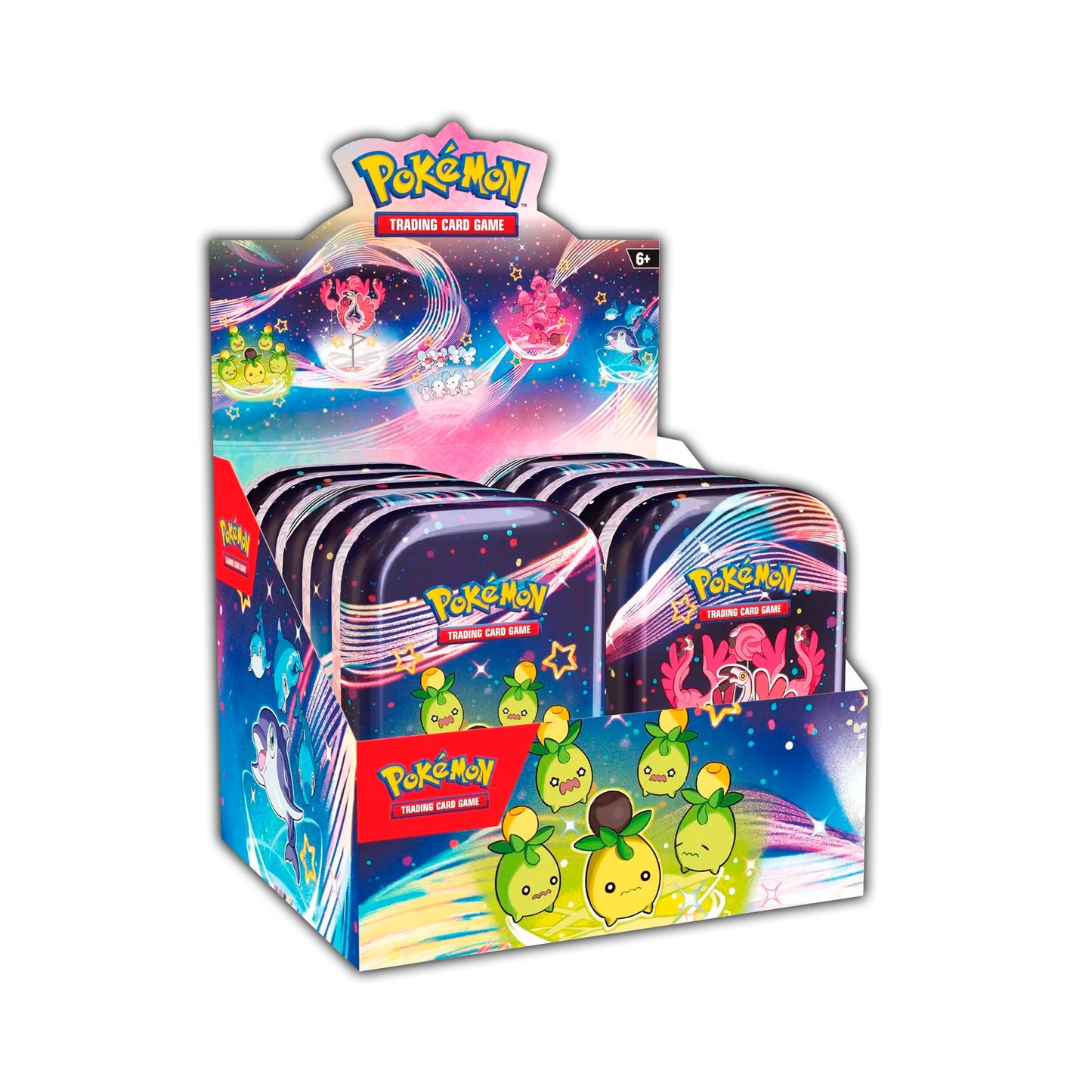 Pokémon Sammelkartenspiel: 10er Mini-Tin Display - Paldeas Schicksale (DE)