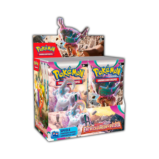 Pokémon Sammelkartenspiel: 36er Booster Display - KP02 Entwicklungen in Paldea (DE)