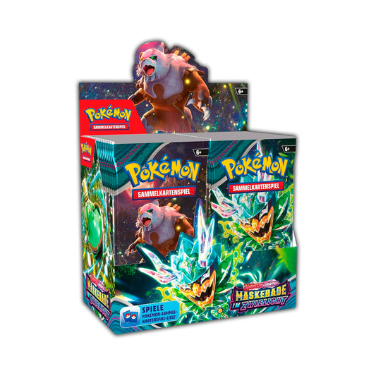 Pokémon Sammelkartenspiel: 36er Booster Display - KP06 Maskerade im Zwielicht (DE)