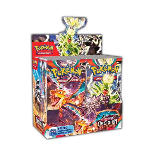 Pokémon Sammelkartenspiel: 36er Booster Display - KP03 Obsidianflammen (DE)