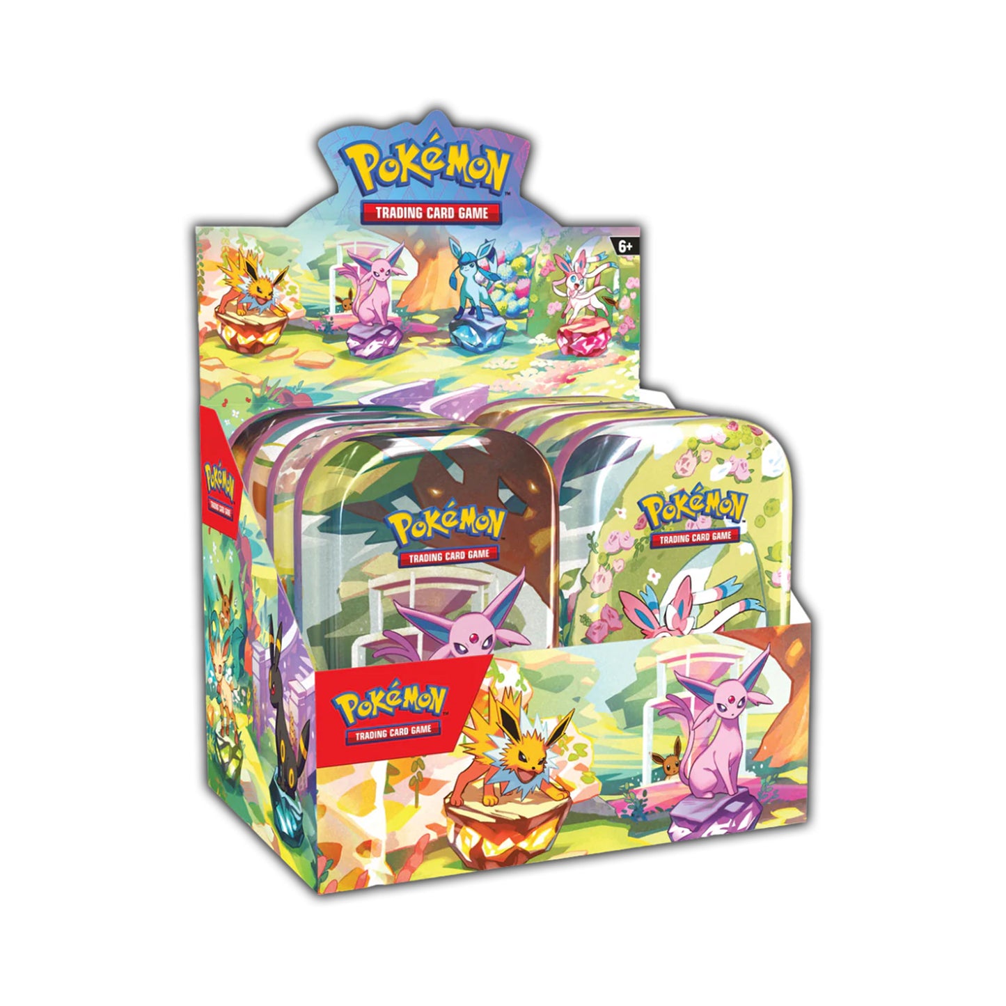 Pokémon TCG: 8er Mini Tin Display - Prismatic Evolutions (EN)