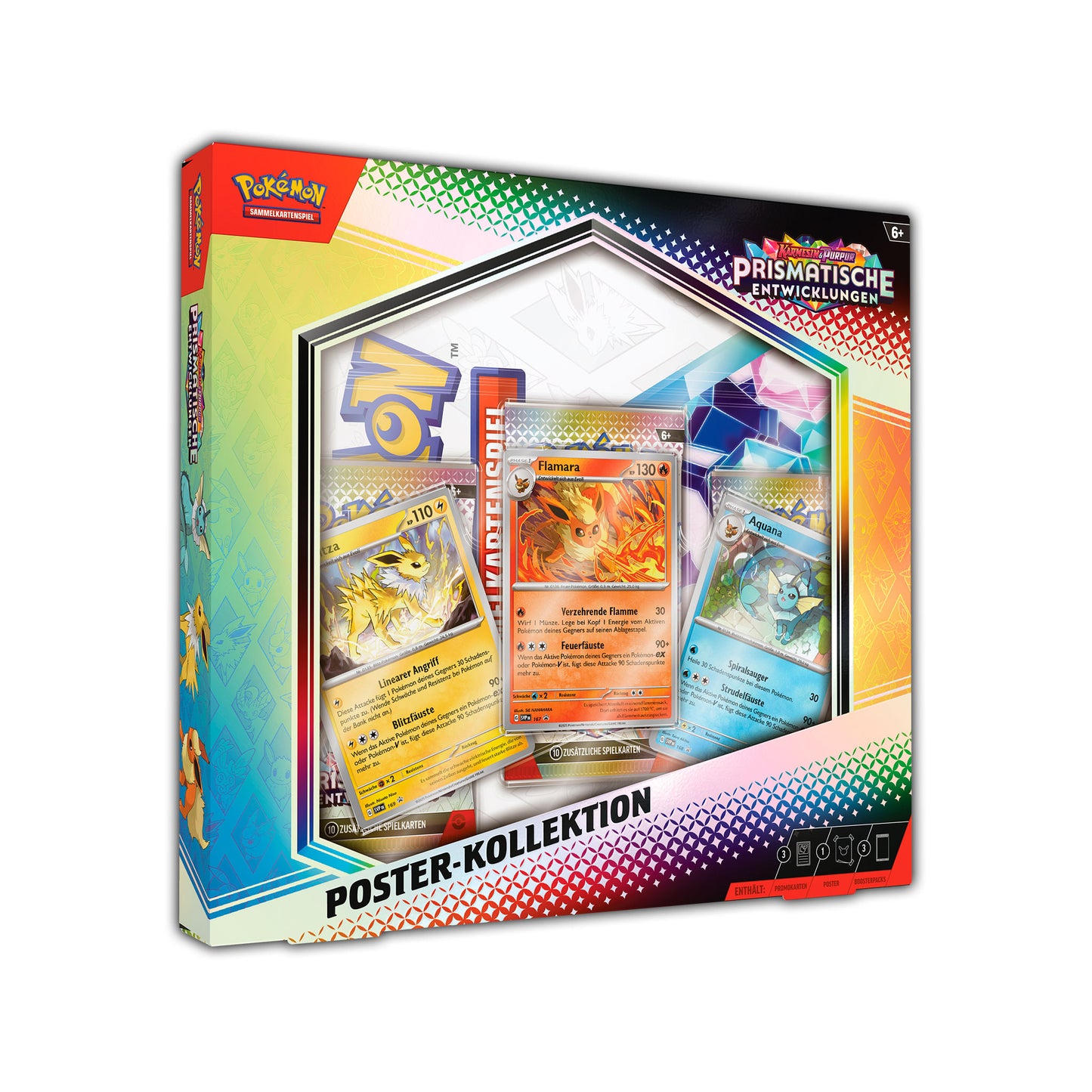 Pokémon Sammelkartenspiel: Poster-Kollektion - Prismatische Entwicklungen (DE)