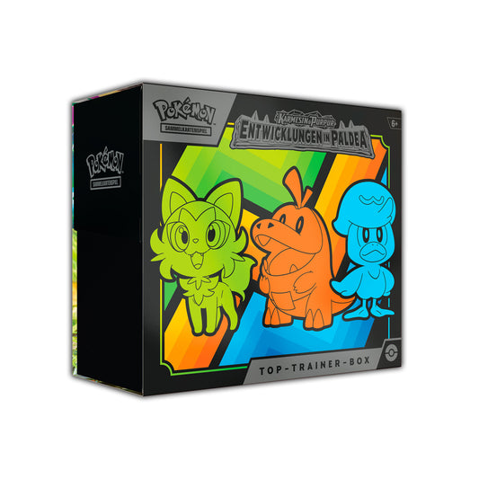 Pokémon Sammelkartenspiel: Top-Trainer-Box - Entwicklungen in Paldea (DE)