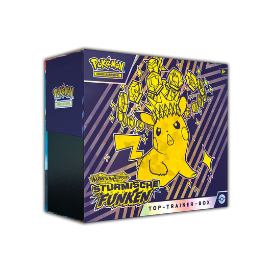 Pokémon Sammelkartenspiel: Top-Trainer-Box - Stürmische Funken (DE)