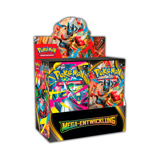Pokémon Sammelkartenspiel: 36er Booster Display - ME01 Mega-Entwicklung (DE) - VORBESTELLUNG (26. September 2025)
