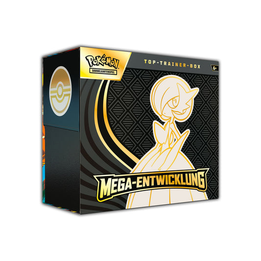 Pokémon Sammelkartenspiel: Top-Trainer-Box - Mega-Entwicklung, verschiedene Stile (DE) - VORBESTELLUNG (26. September 2025)