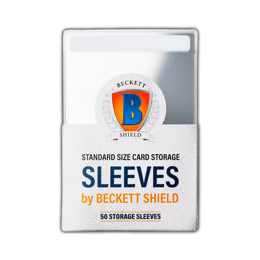 BECKETT SHIELD: 50er Standard Size Card Storage Sleeves