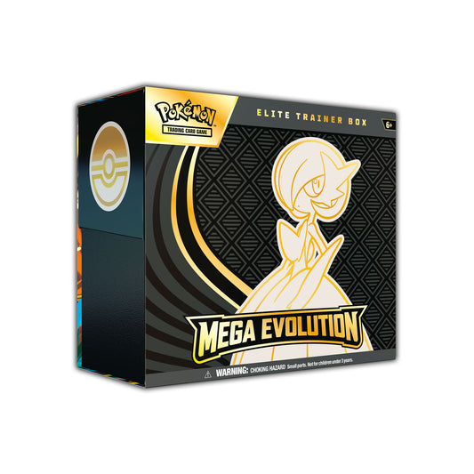 Pokémon TCG: Elite Trainer Box - Mega Evolution, verschiedene Stile (EN) - VORBESTELLUNG (10. Oktober 2025)