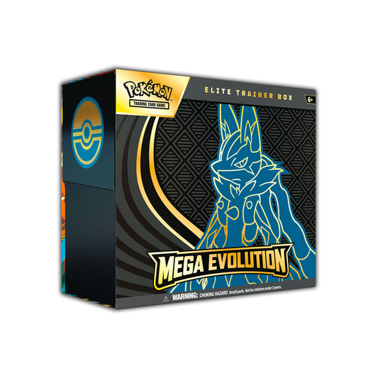 Pokémon TCG: Elite Trainer Box - Mega Evolution, verschiedene Stile (EN) - VORBESTELLUNG (10. Oktober 2025)