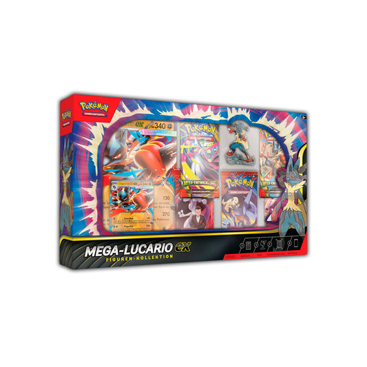 Pokémon Sammelkartenspiel: Figuren-Kollektion - Mega-Lucario-ex (DE) - VORBESTELLUNG (7. November 2025)