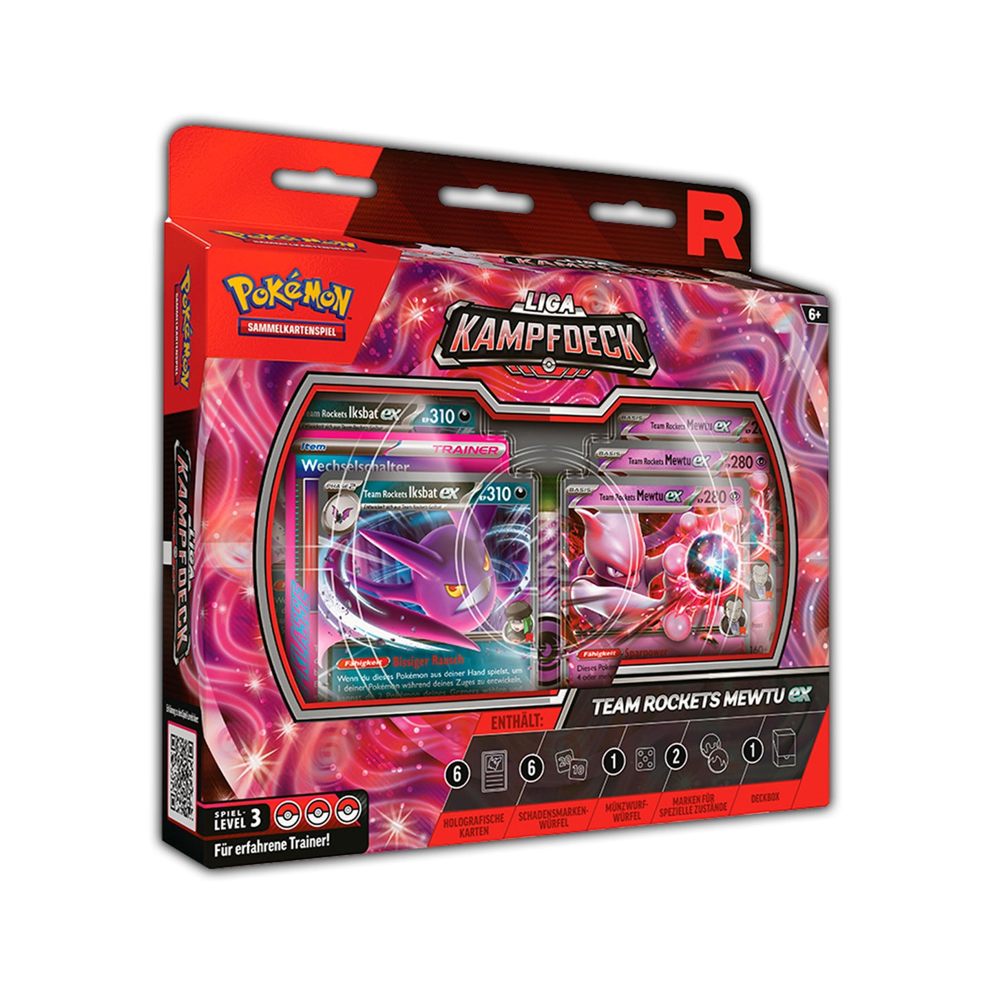 Pokémon Sammelkartenspiel: Liga-Kampfdeck - Team Rockets Mewtu-ex (DE) - VORBESTELLUNG (7. November 2025)