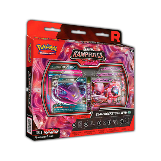 Pokémon Sammelkartenspiel: Liga-Kampfdeck - Team Rockets Mewtu-ex (DE) - VORBESTELLUNG (7. November 2025)