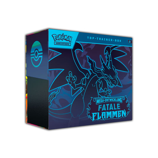 Pokémon Sammelkartenspiel: Top-Trainer-Box - Fatale Flammen (DE) - VORBESTELLUNG (14. November 2025)