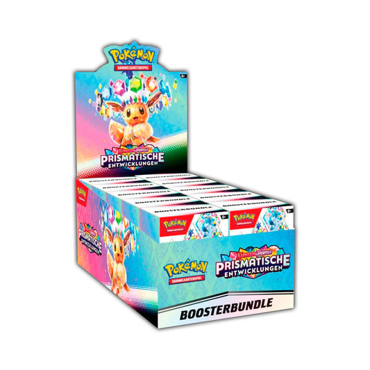 Pokémon Sammelkartenspiel: 10er Boosterbundle Display (SEALED) - Prismatische Entwicklung (DE)