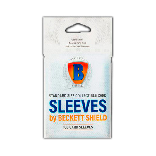 BECKETT SHIELD 100er Collectible Card Sleeves, Standard Size