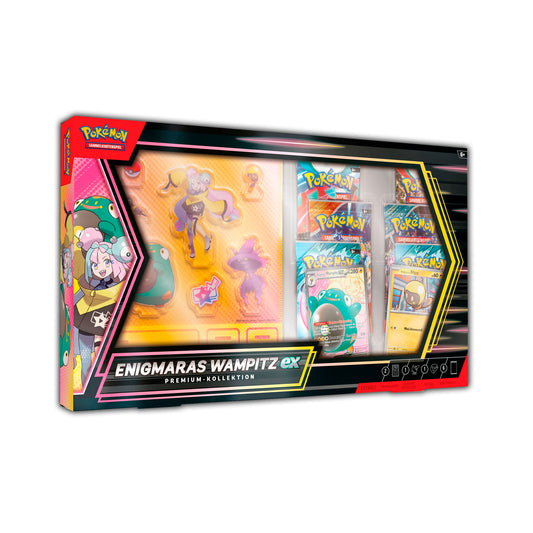 Pokémon Sammelkartenspiel Premium-Kollektion - Enigmaras Wampitz-ex (DE) - VORBESTELLUNG (Softlaunch)