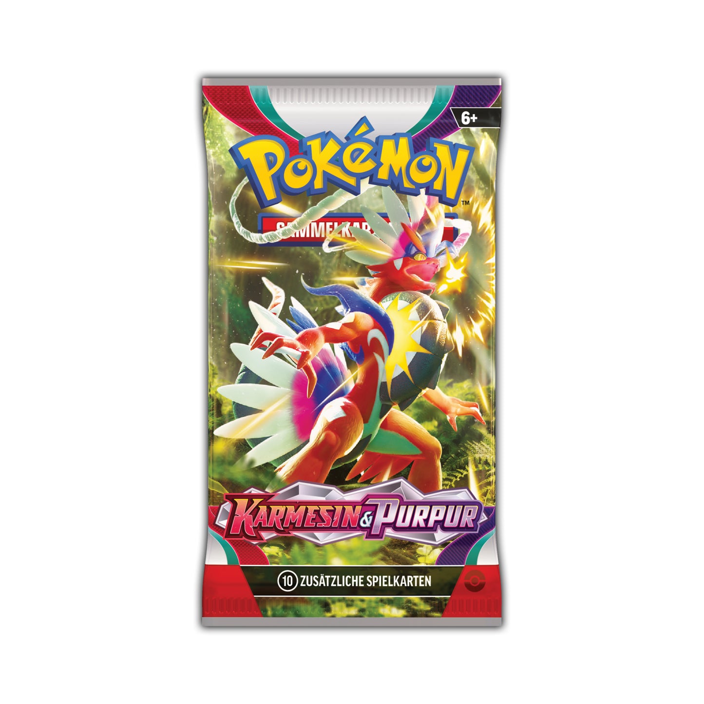 Pokémon Sammelkartenspiel Booster Pack - Karmesin & Purpur 🇩🇪