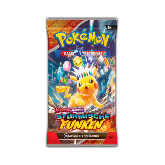 Pokémon Sammelkartenspiel Booster Pack - Stürmische Funken 🇩🇪
