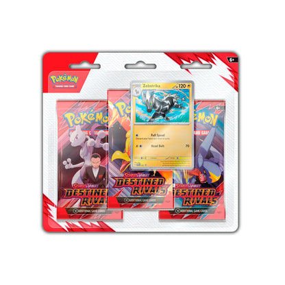 Pokémon TCG: 3er Blister, verschiedene Stile - Destined Rivals (EN)