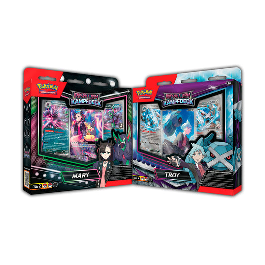 Pokémon Sammelkartenspiel Rivalen-Kampfdeck, verschiedene Stile (DE) - VORBESTELLUNG (31. Mai 2025)