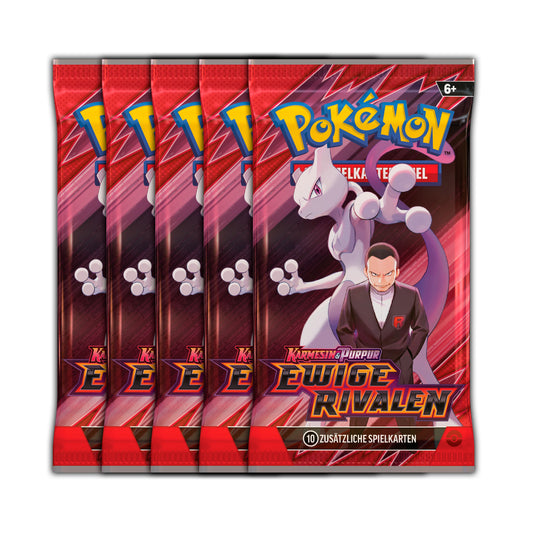 Pokémon Sammelkartenspiel: Booster Pack, zufällige Motivauswahl - Ewige Rivalen (DE)
