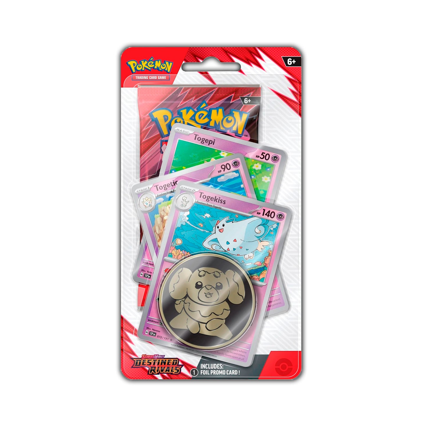 Pokémon TCG: Premium Checklane Blister, verschiedene Stile - Destined Rivals (EN)