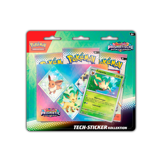 Pokémon Sammelkartenspiel: Tech-Sticker-Kollektion, verschiedene Stile - Prismatische Entwicklungen (DE)
