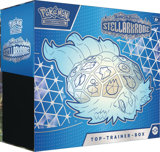 Pokémon Sammelkartenspiel Top-Trainer-Box - Stellarkrone DE