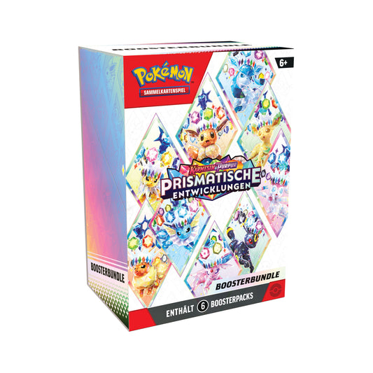 Pokémon Sammelkartenspiel Boosterbundle - Prismatische Entwicklungen (DE)